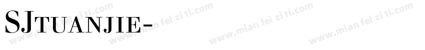 SJtuanjie字体下载字体转换