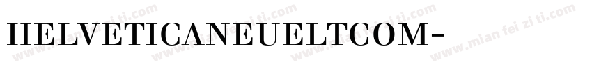 helveticaneueltcom字体下载字体转换