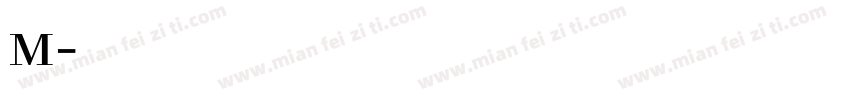 m字体下载字体转换