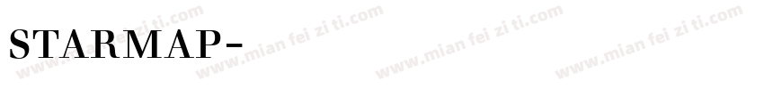 starmap字体下载字体转换