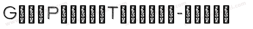 GritPrimerTitling字体转换
