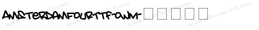 AmsterdamFourTtf-owM字体转换