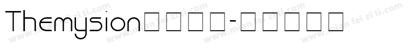 Themysion字体下载字体转换
