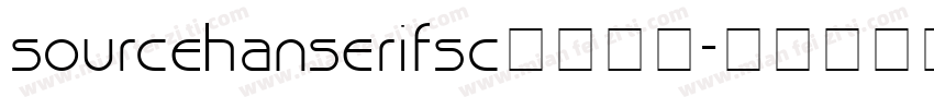sourcehanserifsc字体下载字体转换