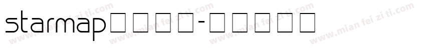 starmap字体下载字体转换