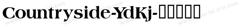 Countryside-YdKj字体转换