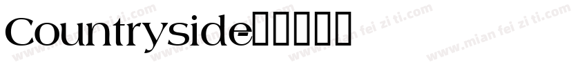 Countryside字体转换