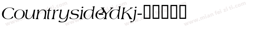 Countryside-YdKj字体转换