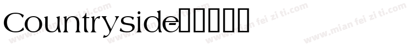 Countryside字体转换