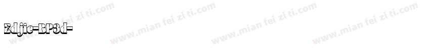 Edjie-BP3d字体转换
