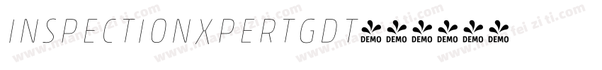 InspectionXpertGDT字体转换