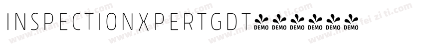 InspectionXpertGDT字体转换