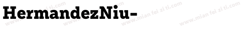 HermandezNiu字体转换