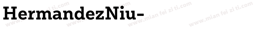 HermandezNiu字体转换