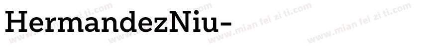 HermandezNiu字体转换
