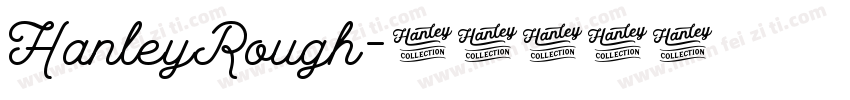 HanleyRough字体转换