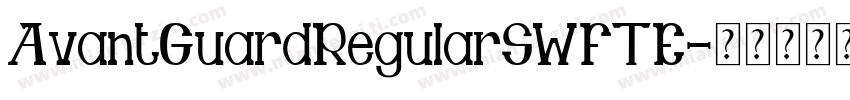 AvantGuardRegularSWFTE字体转换