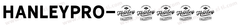 HanleyPro字体转换