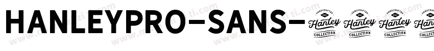 hanleypro-sans字体转换