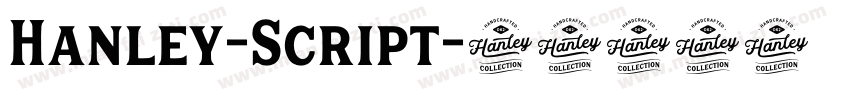 Hanley-Script字体转换