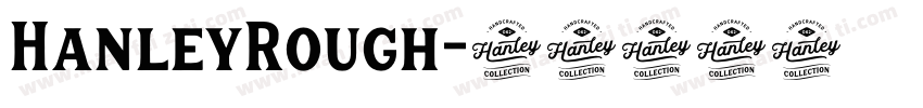 HanleyRough字体转换