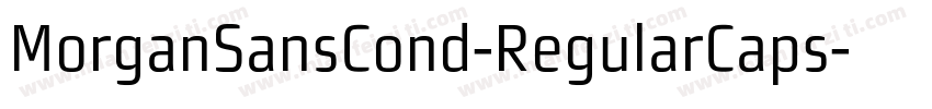 MorganSansCond-RegularCaps字体转换