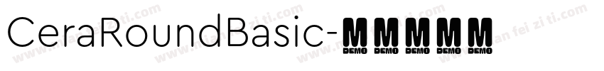 CeraRoundBasic字体转换