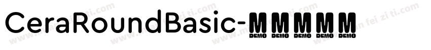 CeraRoundBasic字体转换