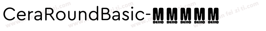 CeraRoundBasic字体转换