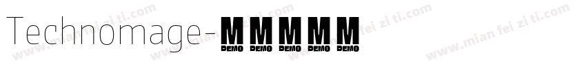 Technomage字体转换