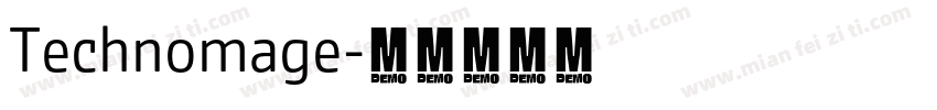 Technomage字体转换