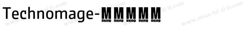 Technomage字体转换