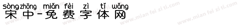 宋中字体转换