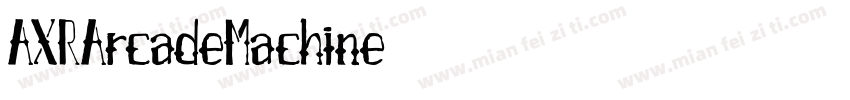AXRArcadeMachine字体转换