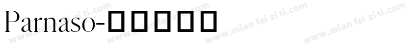Parnaso字体转换