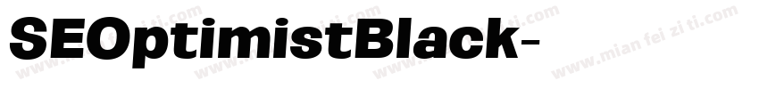 SEOptimistBlack字体转换