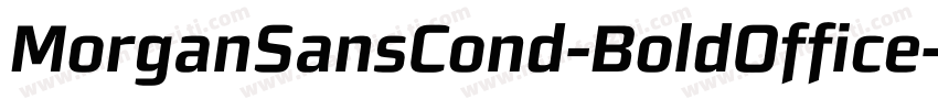 MorganSansCond-BoldOffice字体转换