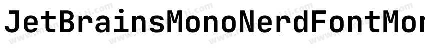 JetBrainsMonoNerdFontMono-Lightttf字体转换