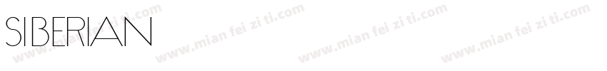 siberian字体转换