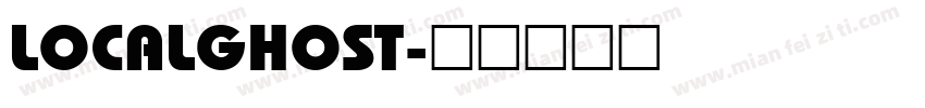 Localghost字体转换