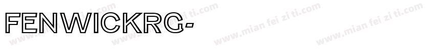 FenwickRg字体转换