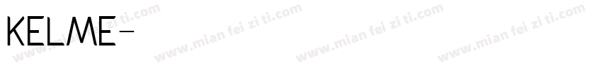 kelme字体转换