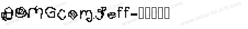 BOMGcomJeff字体转换