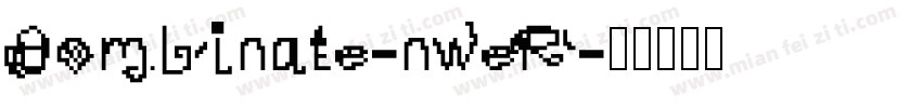 Bombinate-nweR字体转换