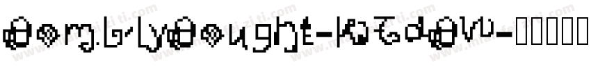 BomblyBought-K7dBW字体转换