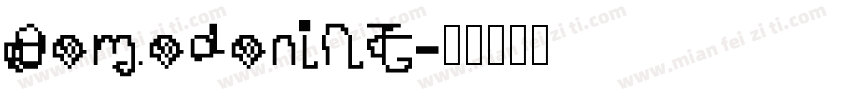 BomodoniNT字体转换