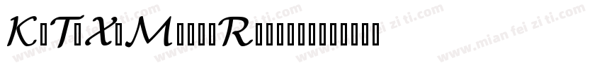 KaTeX_Main-Regular字体转换