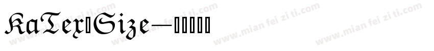 KaTex_Size字体转换