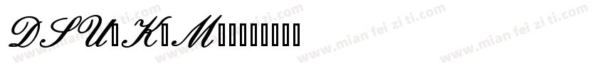 DSU_KaMon字体转换