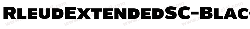 RleudExtendedSC-Blac字体转换